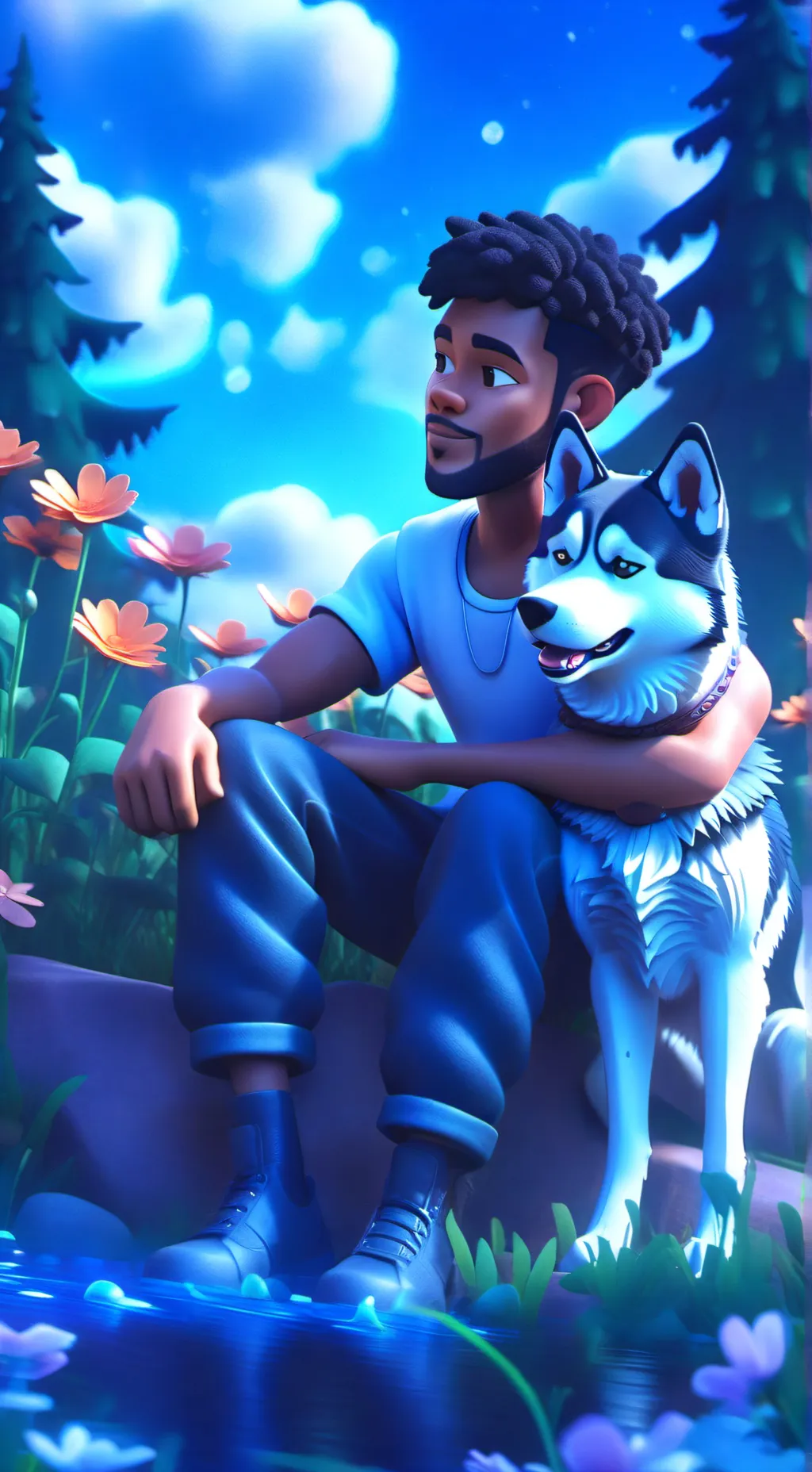 ai character: Redscar background