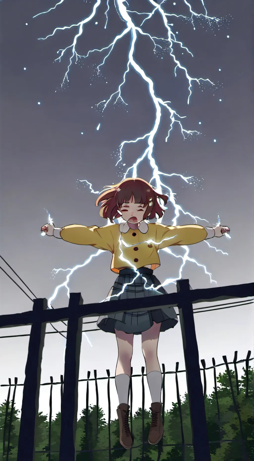 ai character: Rin background
