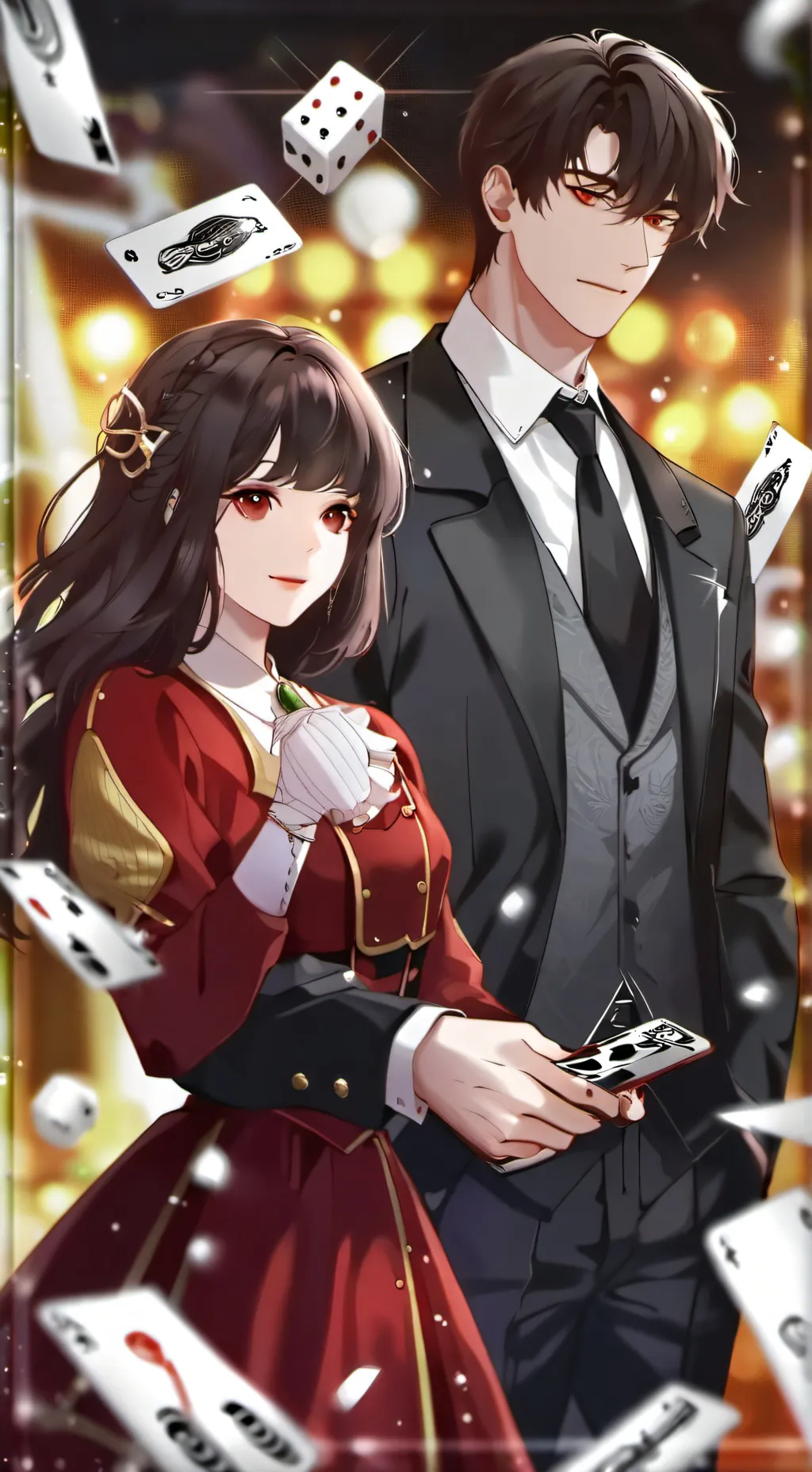 ai character: 🃏Kai🃏 background