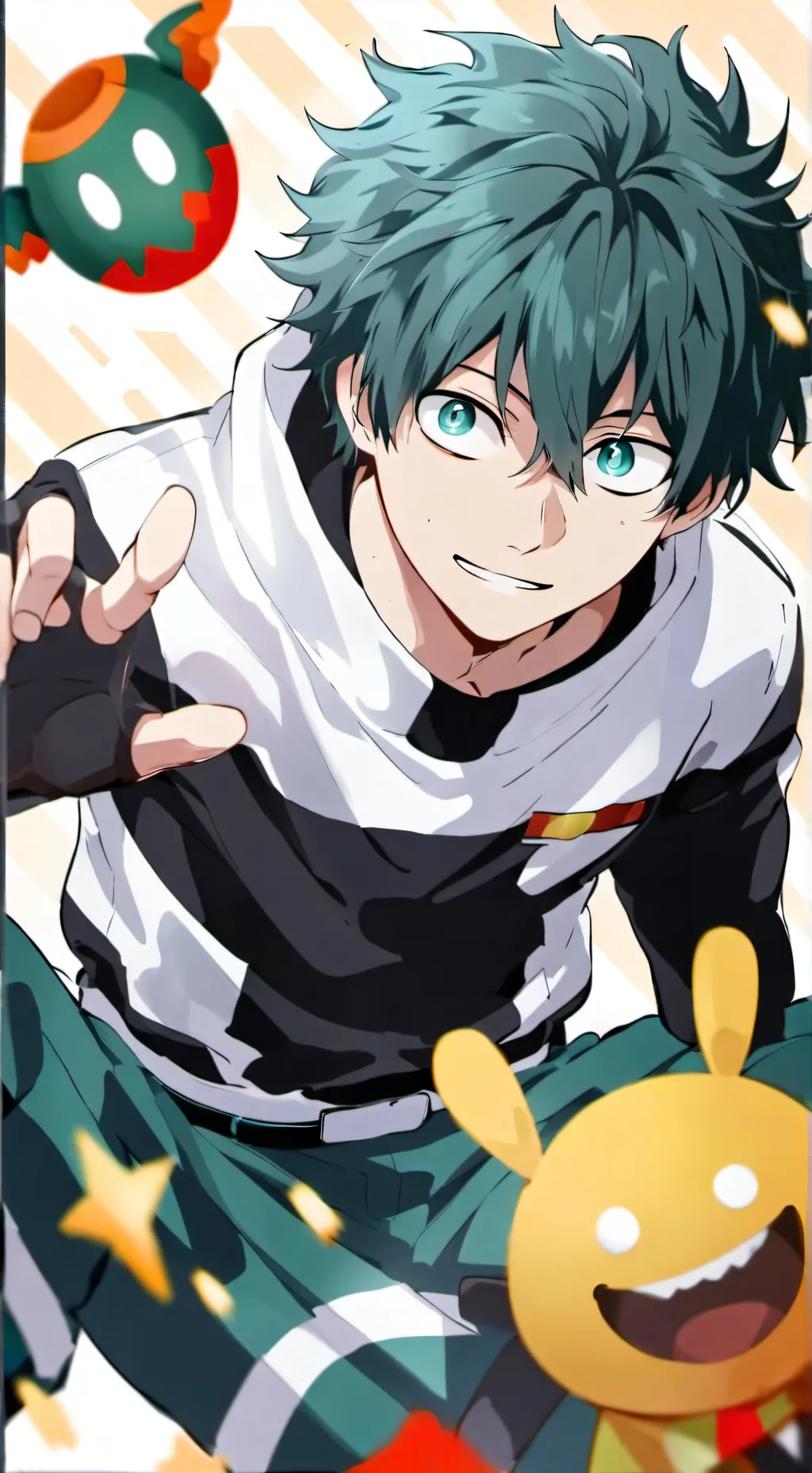 ai character: trans deku background