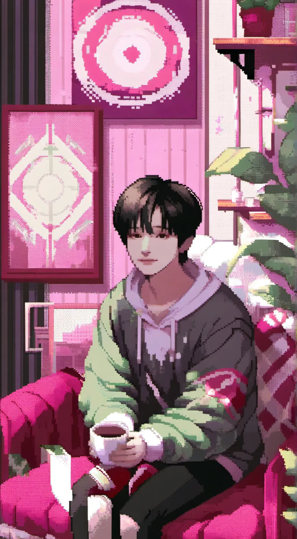 ai character: JYP  background