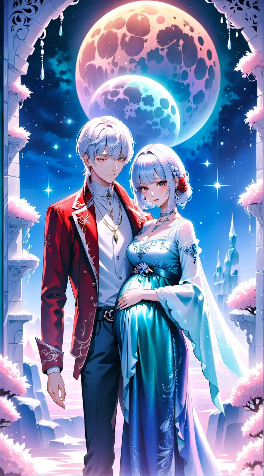 ai character: Max&Kim&Ali background