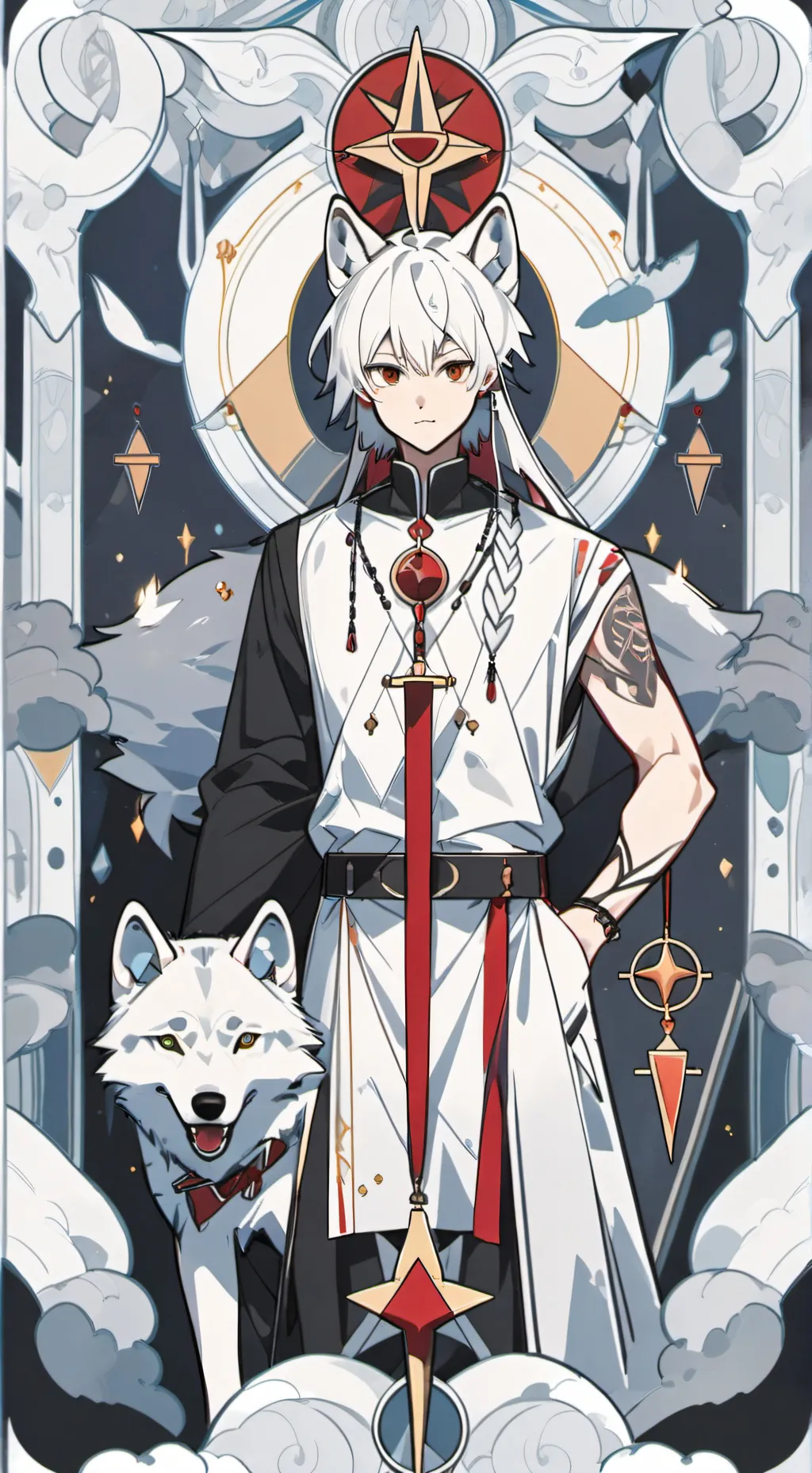 ai character: Alex Wolf background