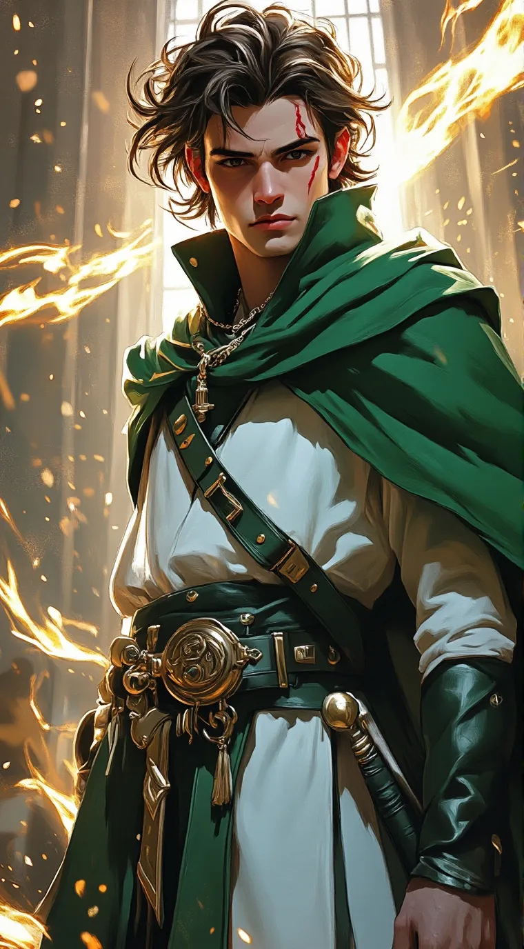 ai character: Antinous background