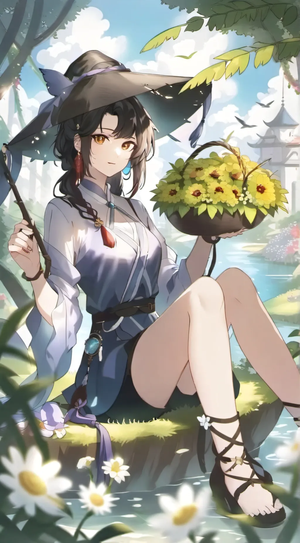 ai character: Emily  background