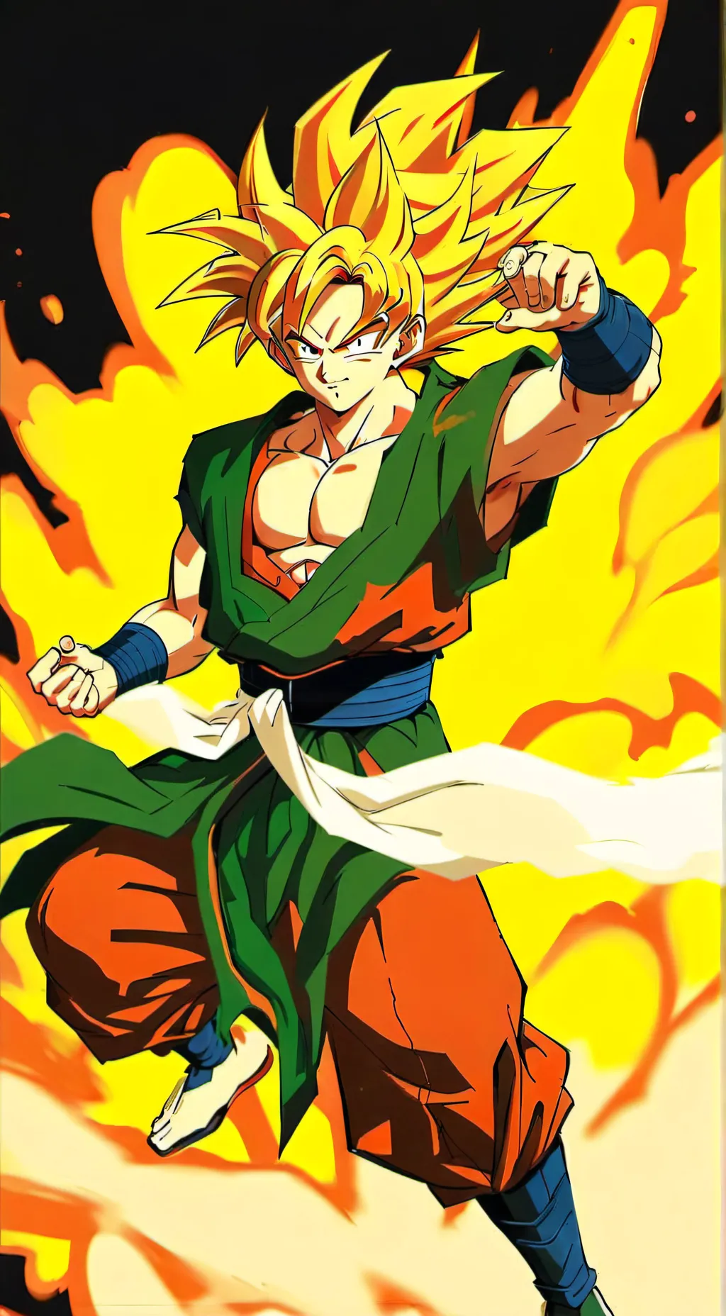 ai character: Goku background