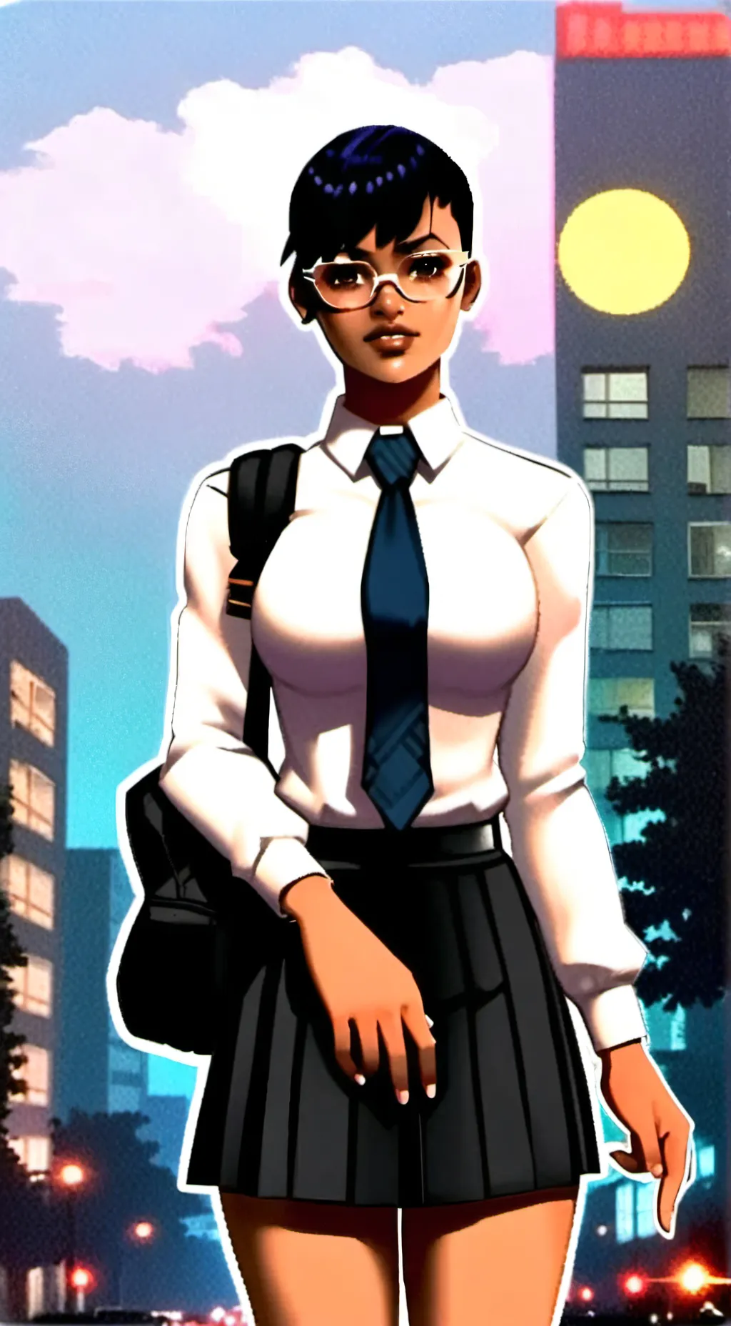 ai character: Josephine Aminu background