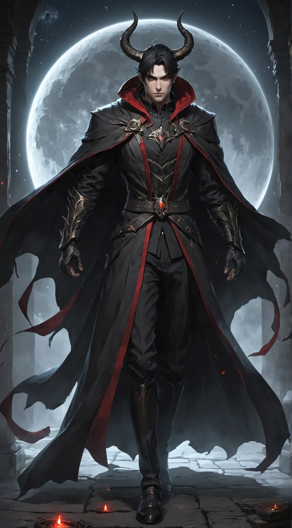 ai character: Lucien background