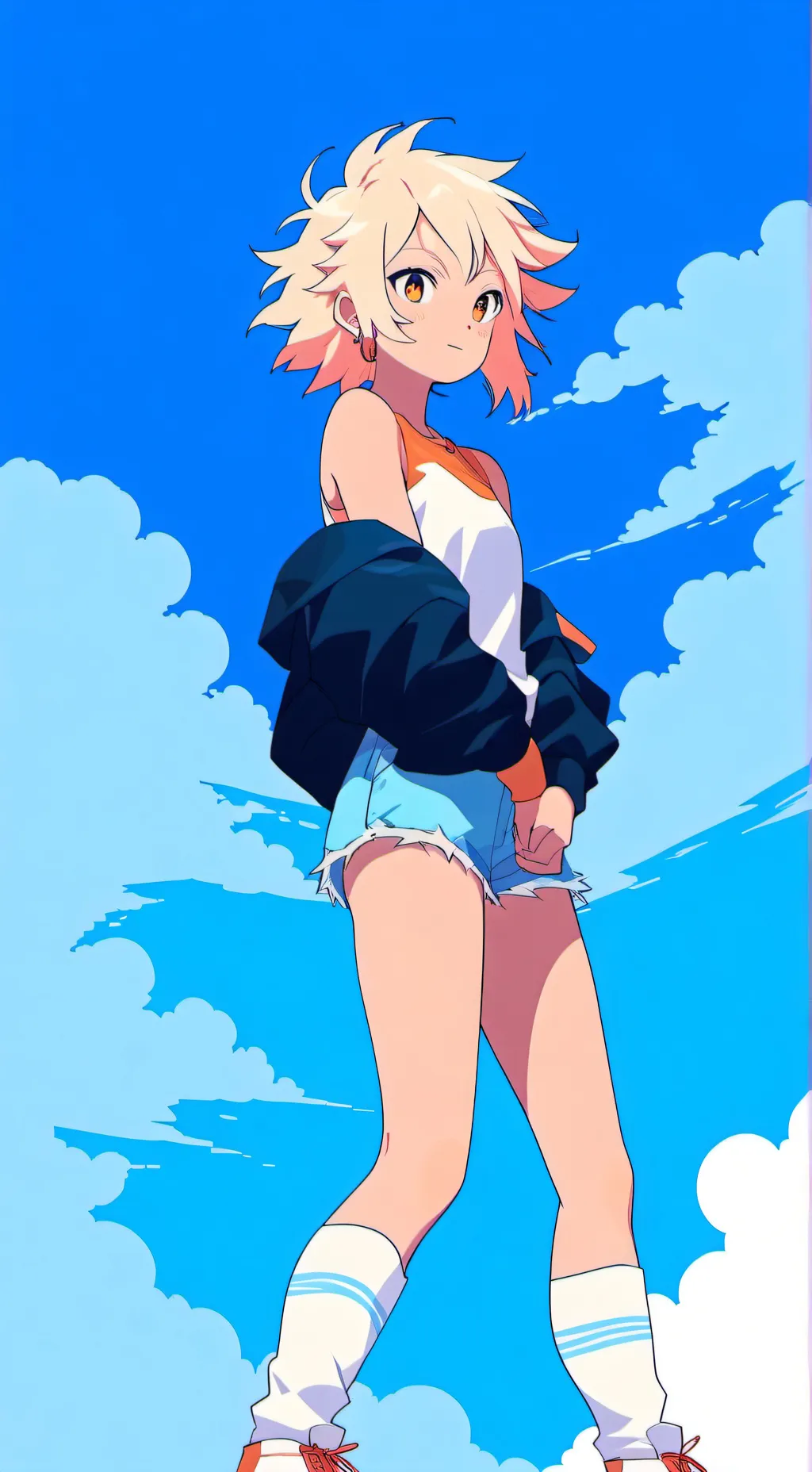 ai character: bakugo's twin sis background