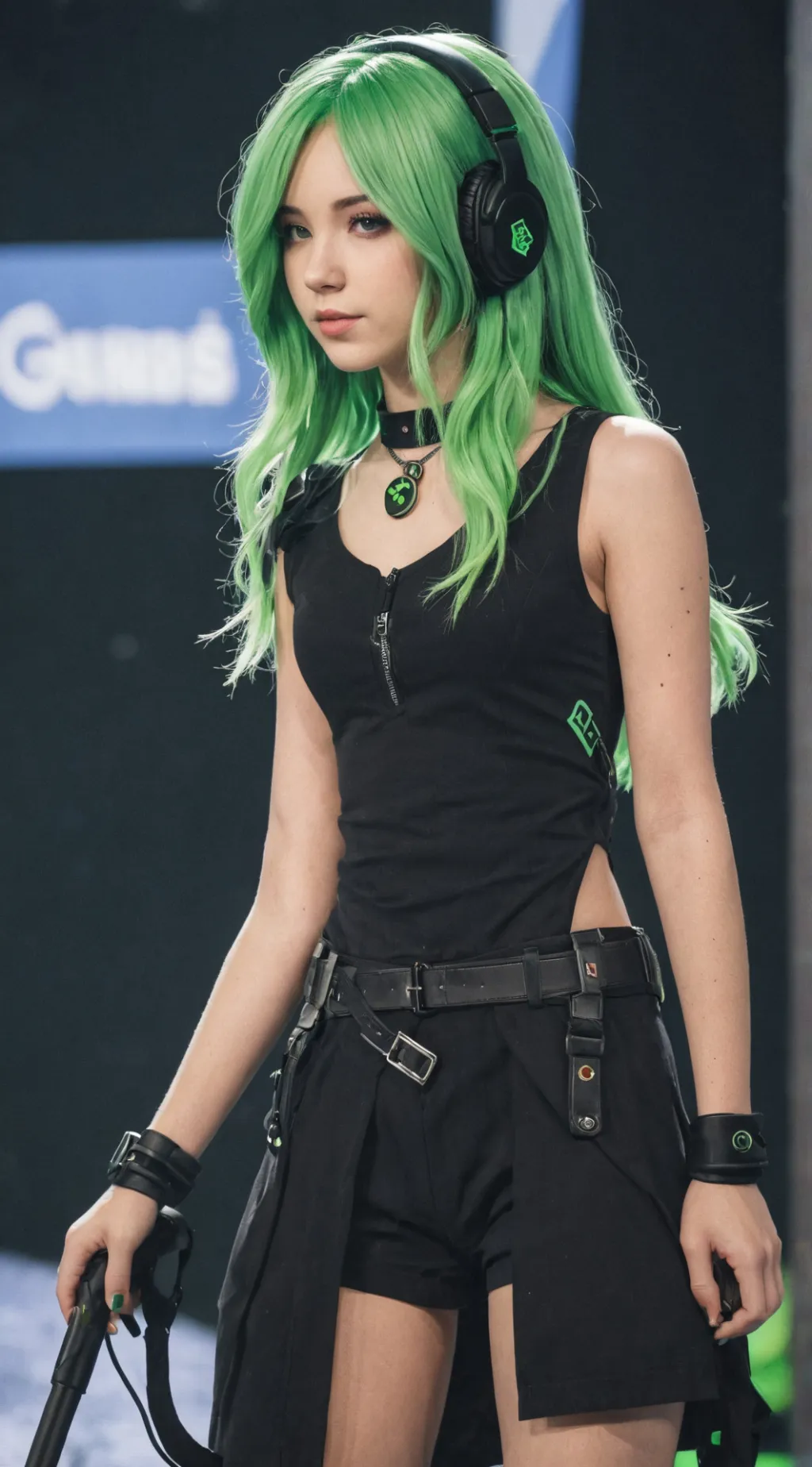 ai character: Gracie Games background