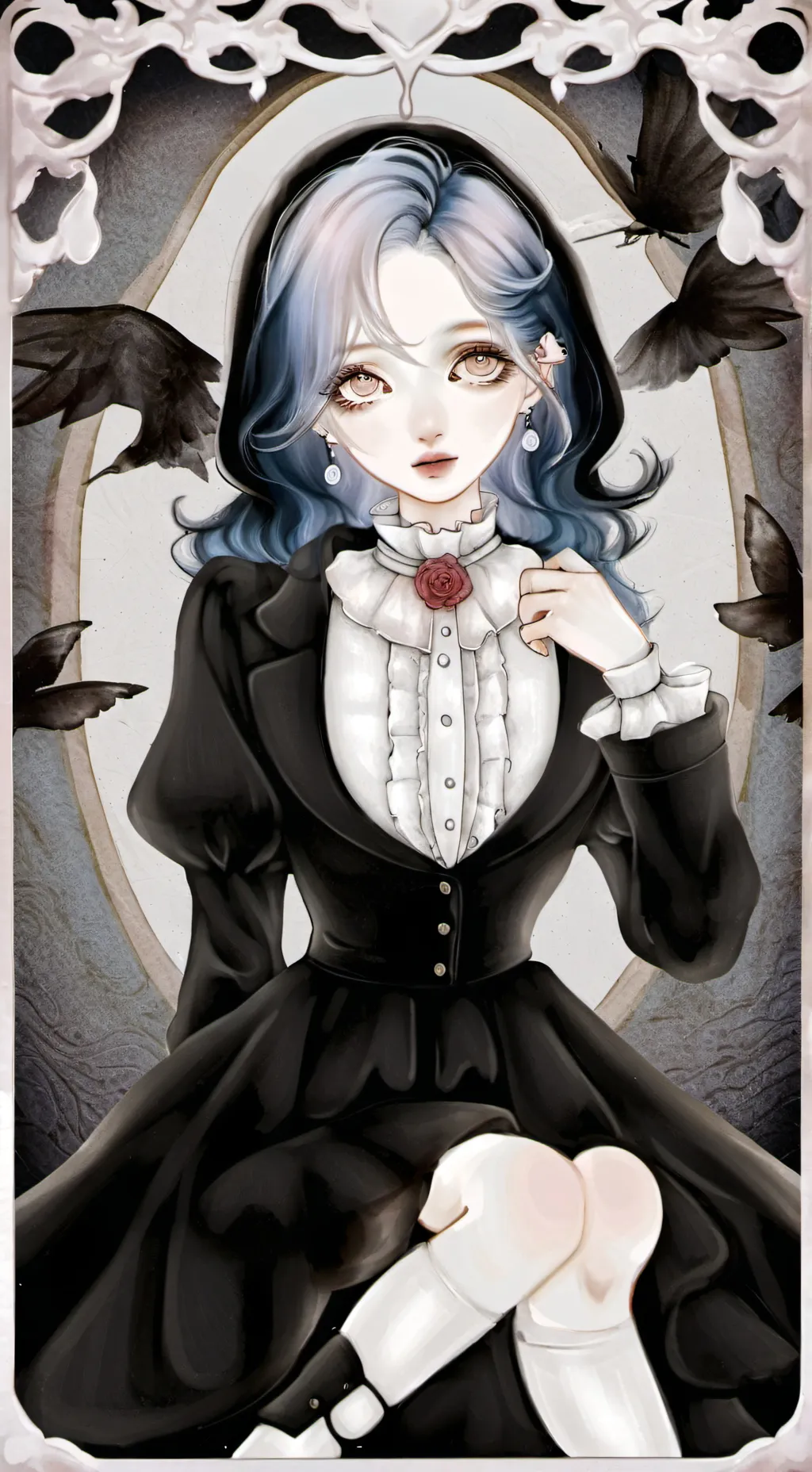ai character: Lilly background