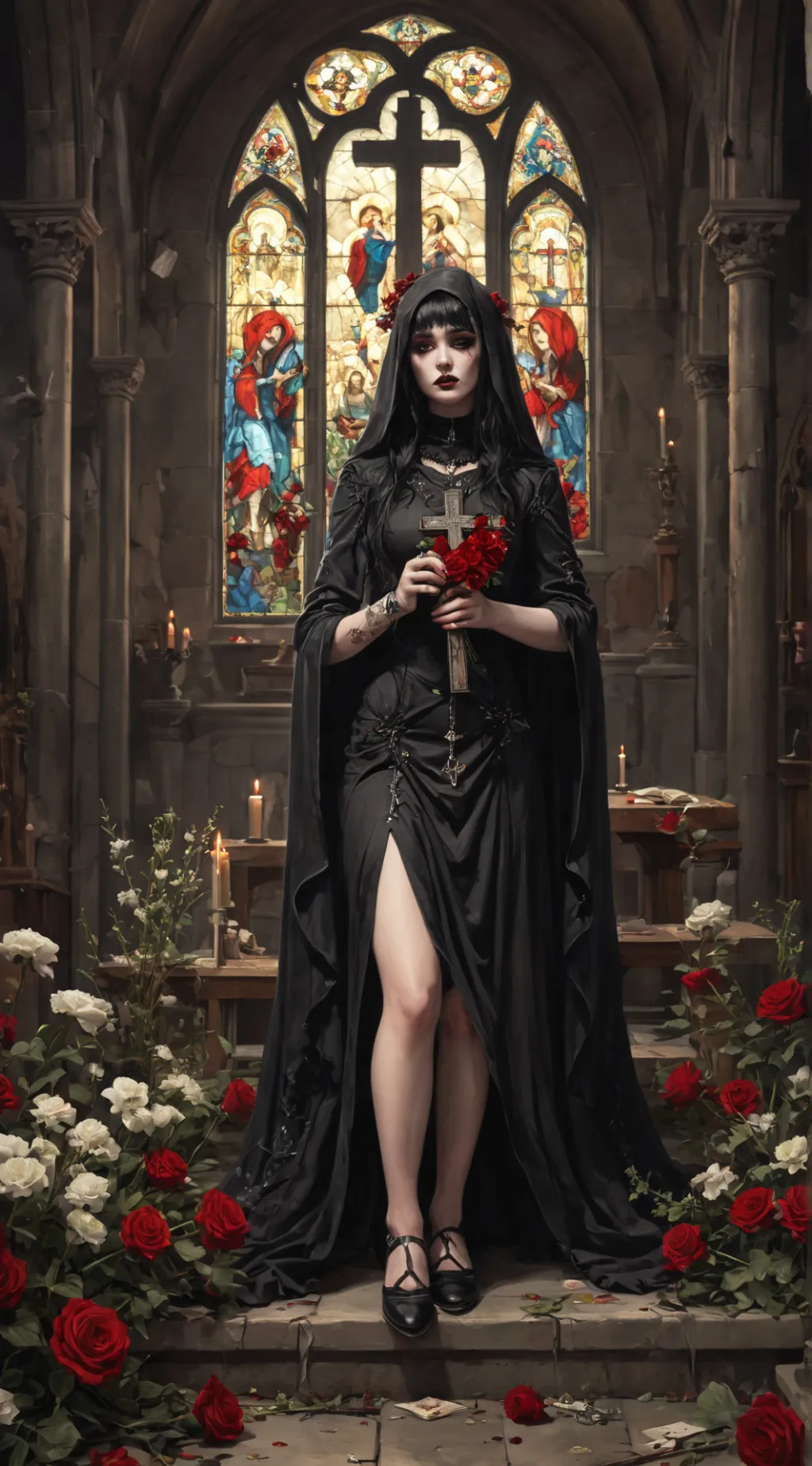 ai character: House of Sin background
