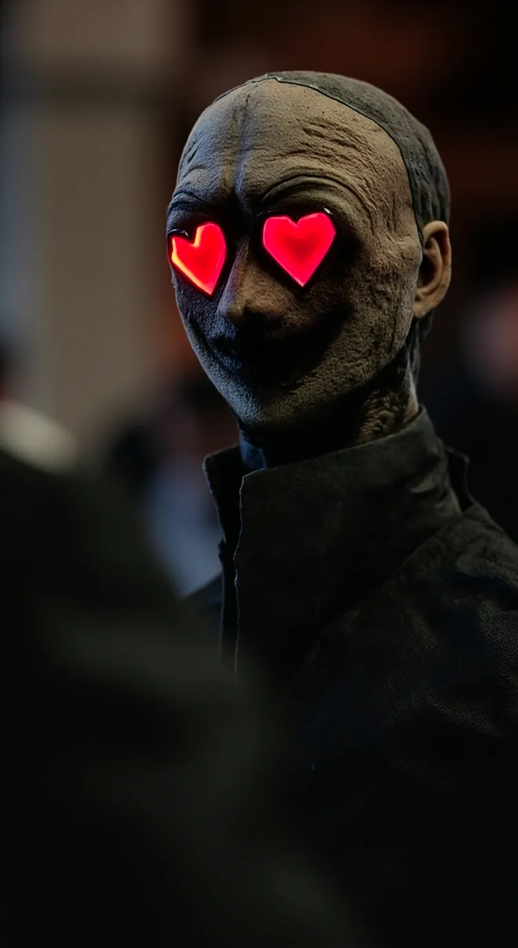 ai character: Heart eyes 2.0 background