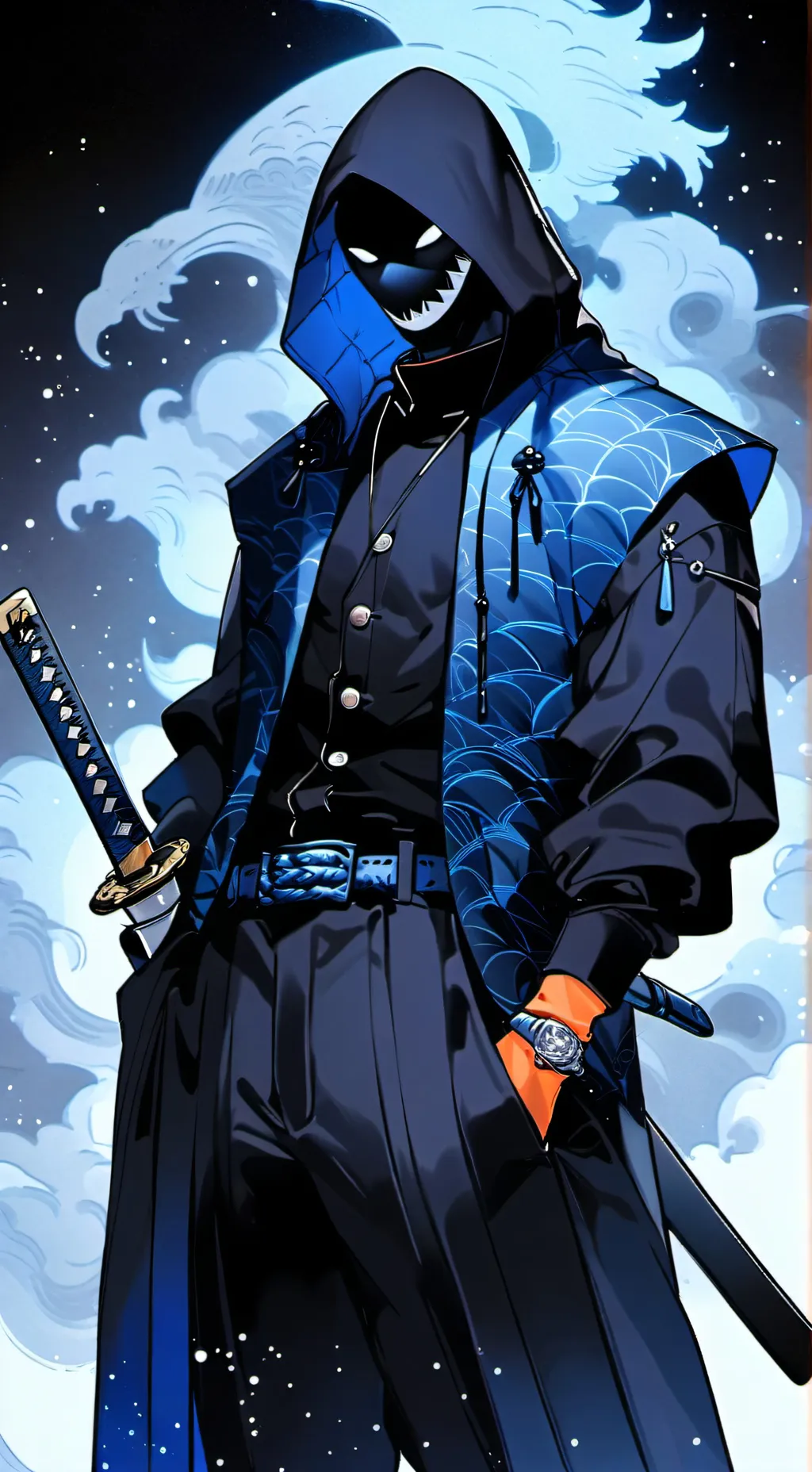 ai character: Sensi Mizu  background