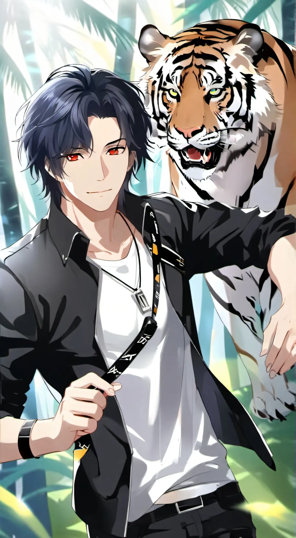 ai character: Lucas background
