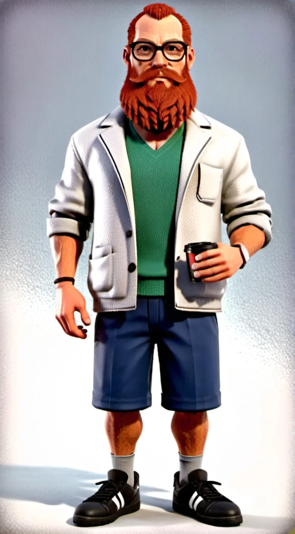 ai character: case oh background