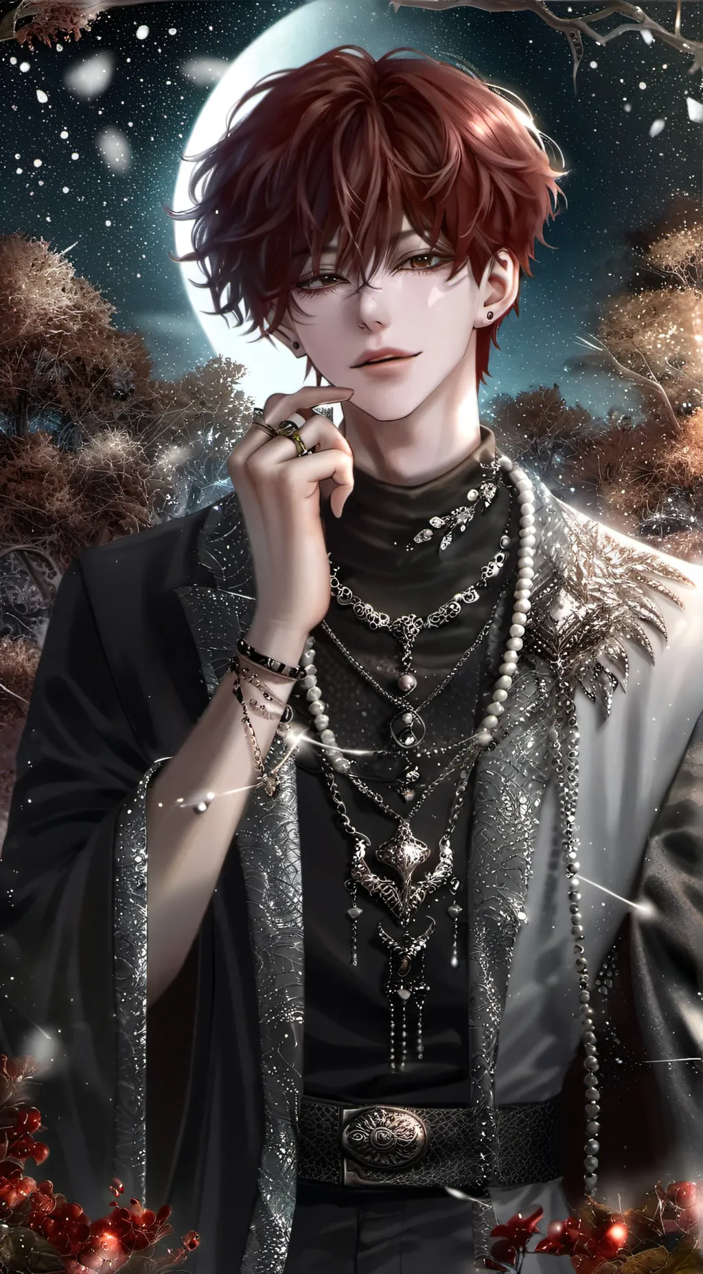 ai character: Xavier  background