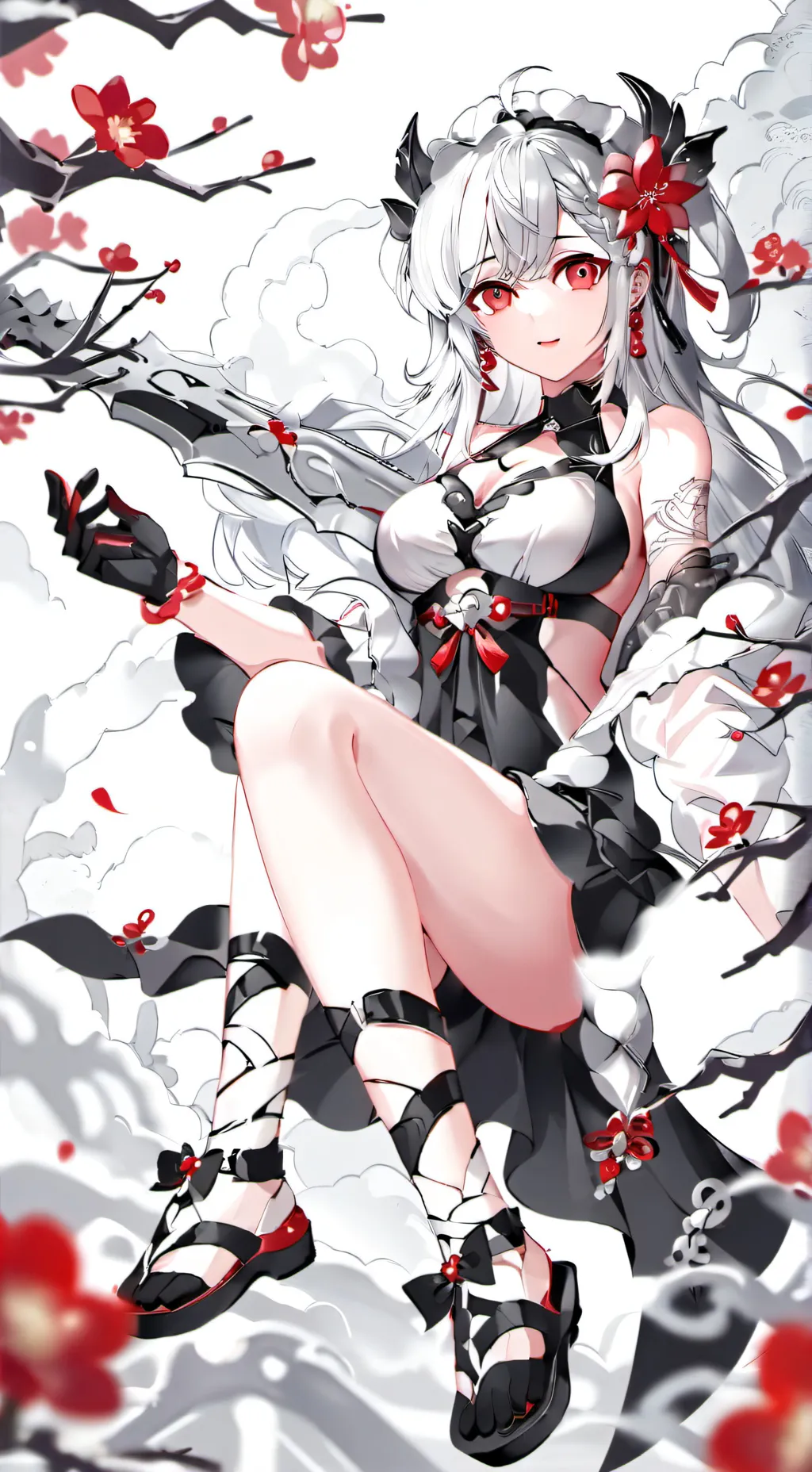 ai character: le dragon background