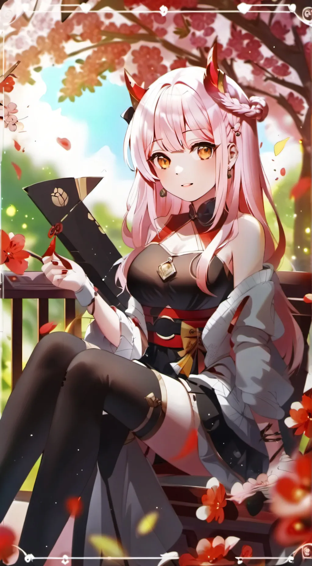 ai character: Немика background