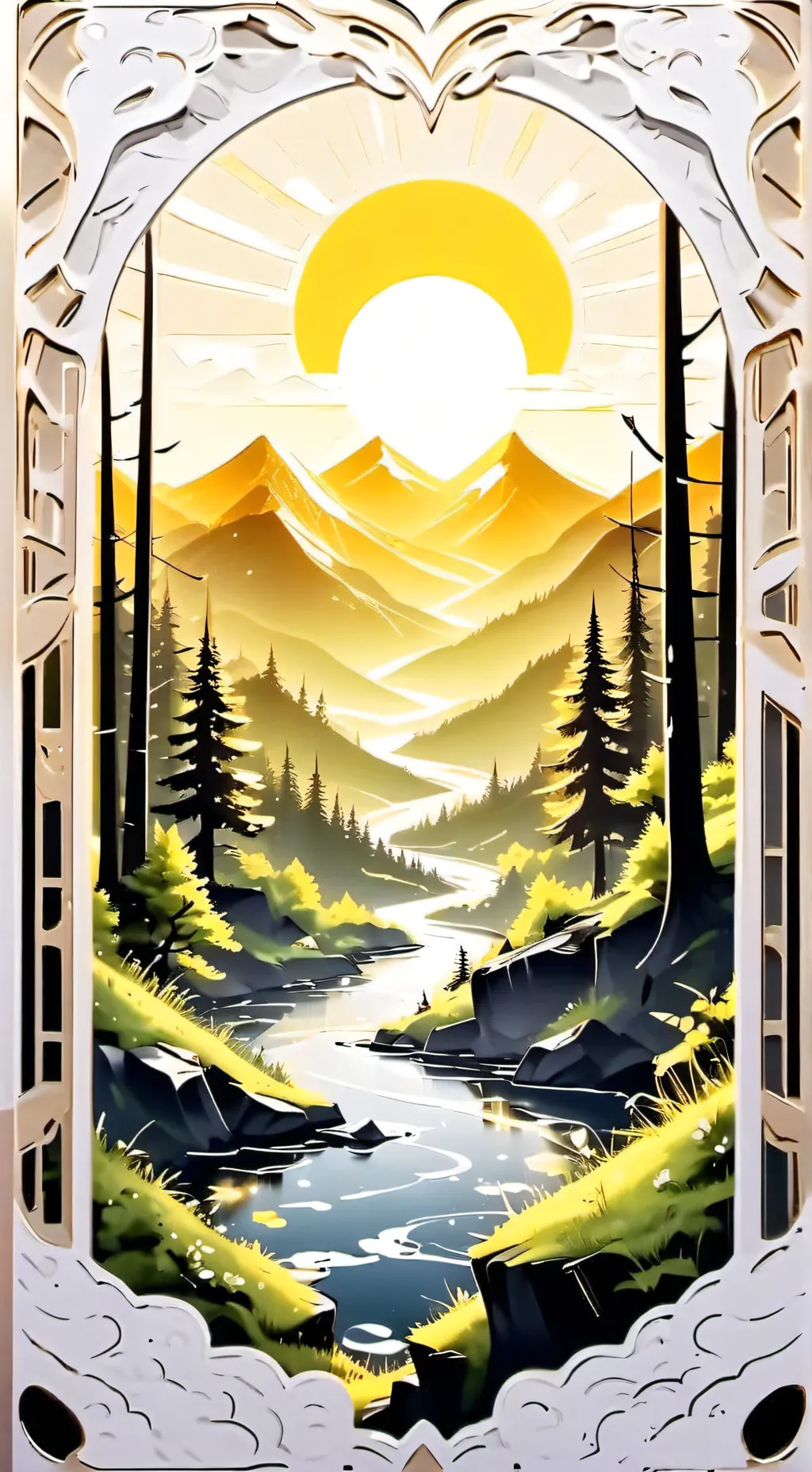 ai character: Dog Day&Sunlight background
