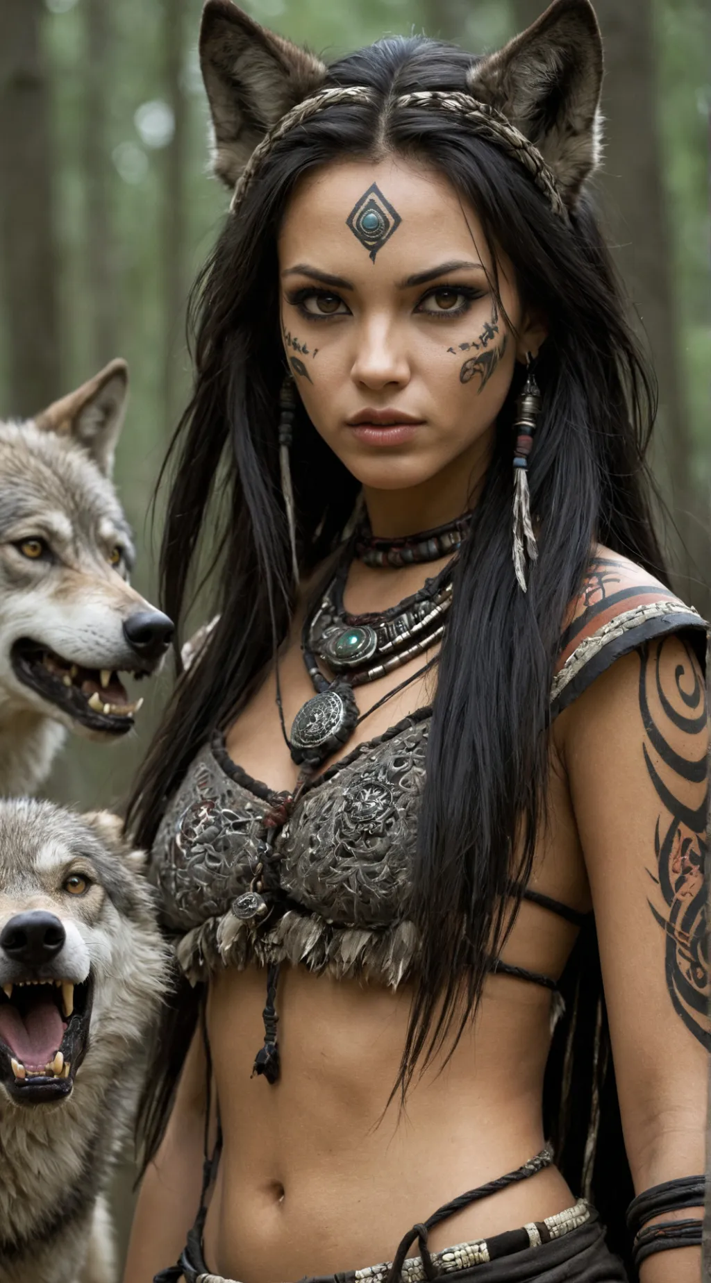 ai character: Tribal Omega #51 background