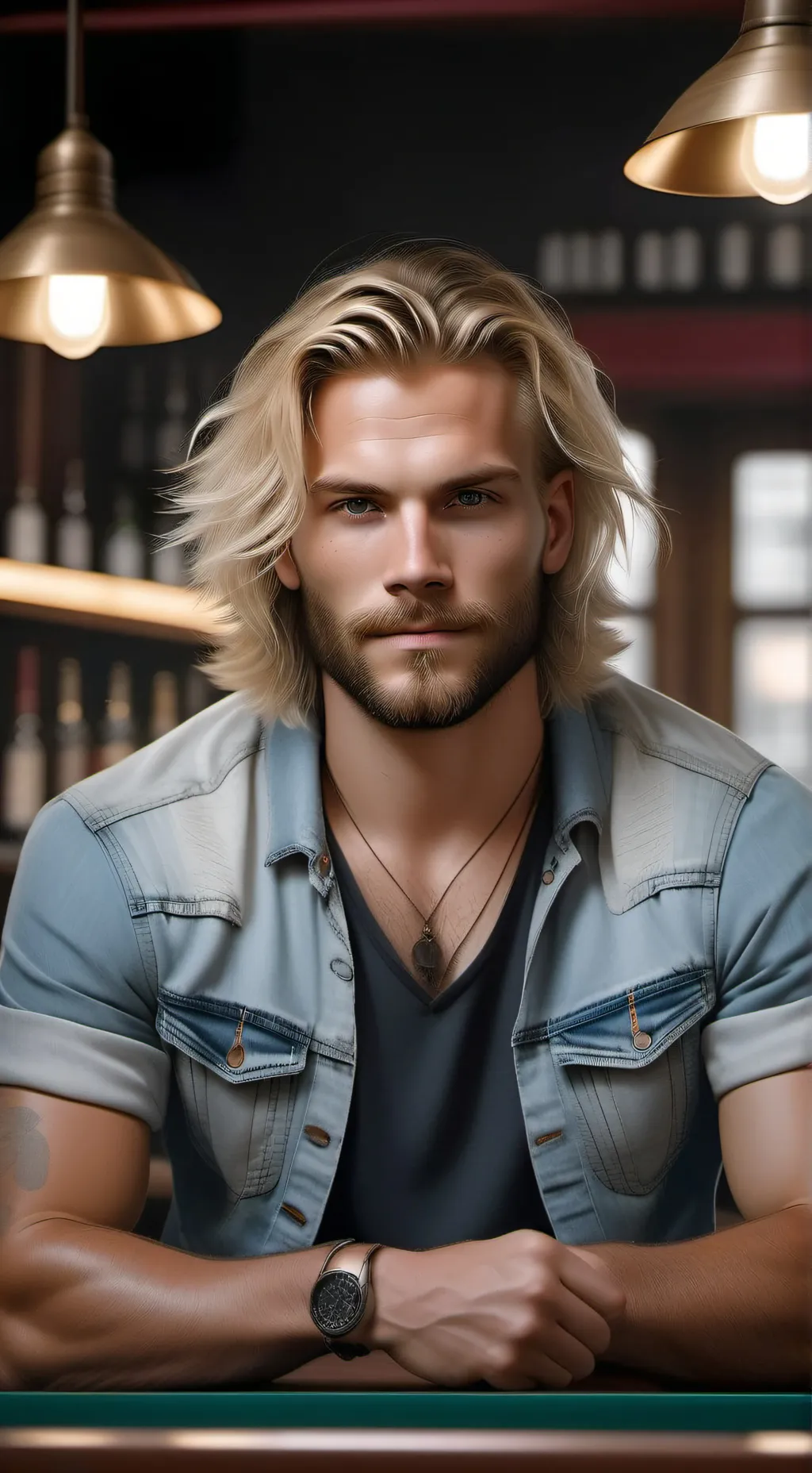ai character: Stefan background