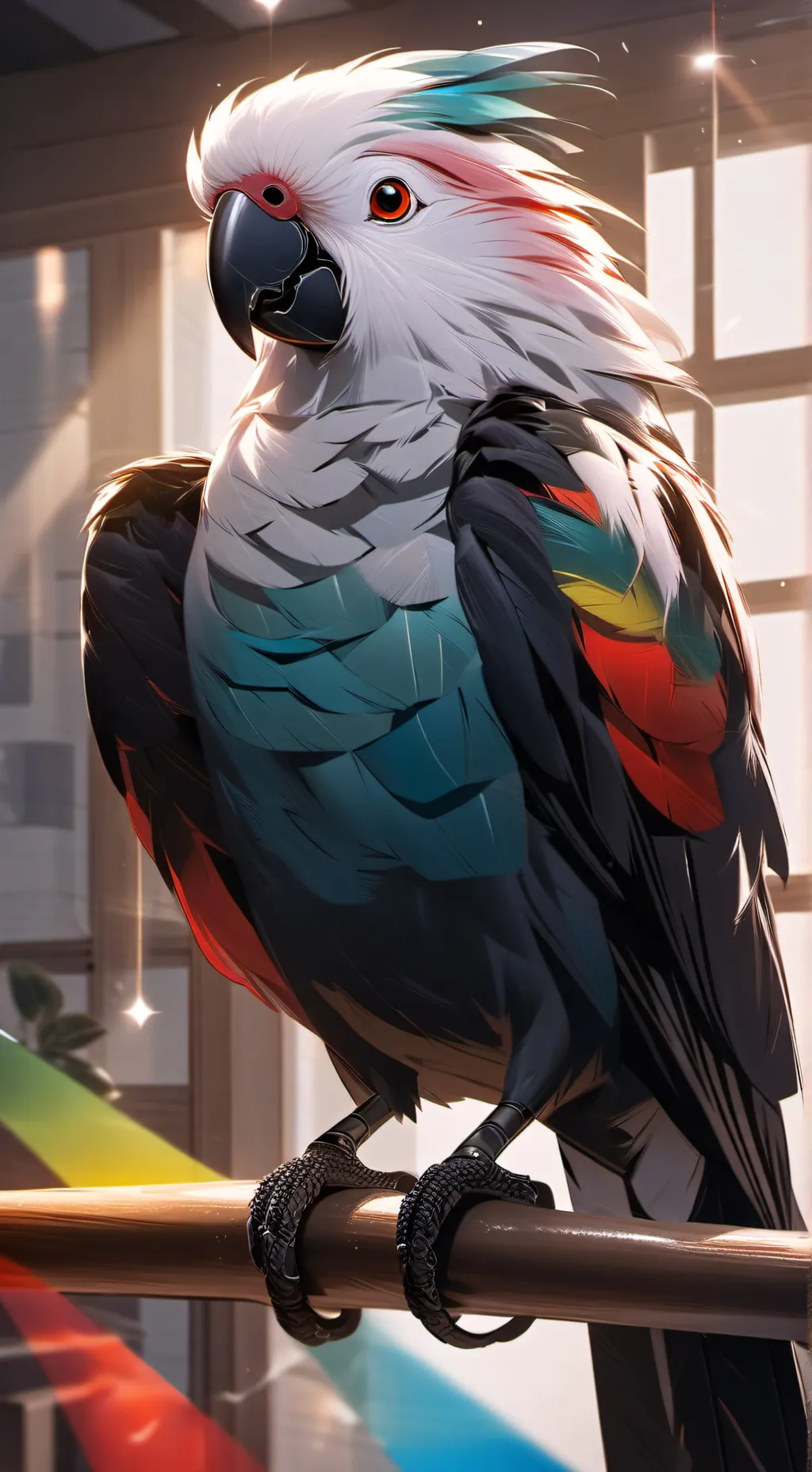 ai character: Paws background