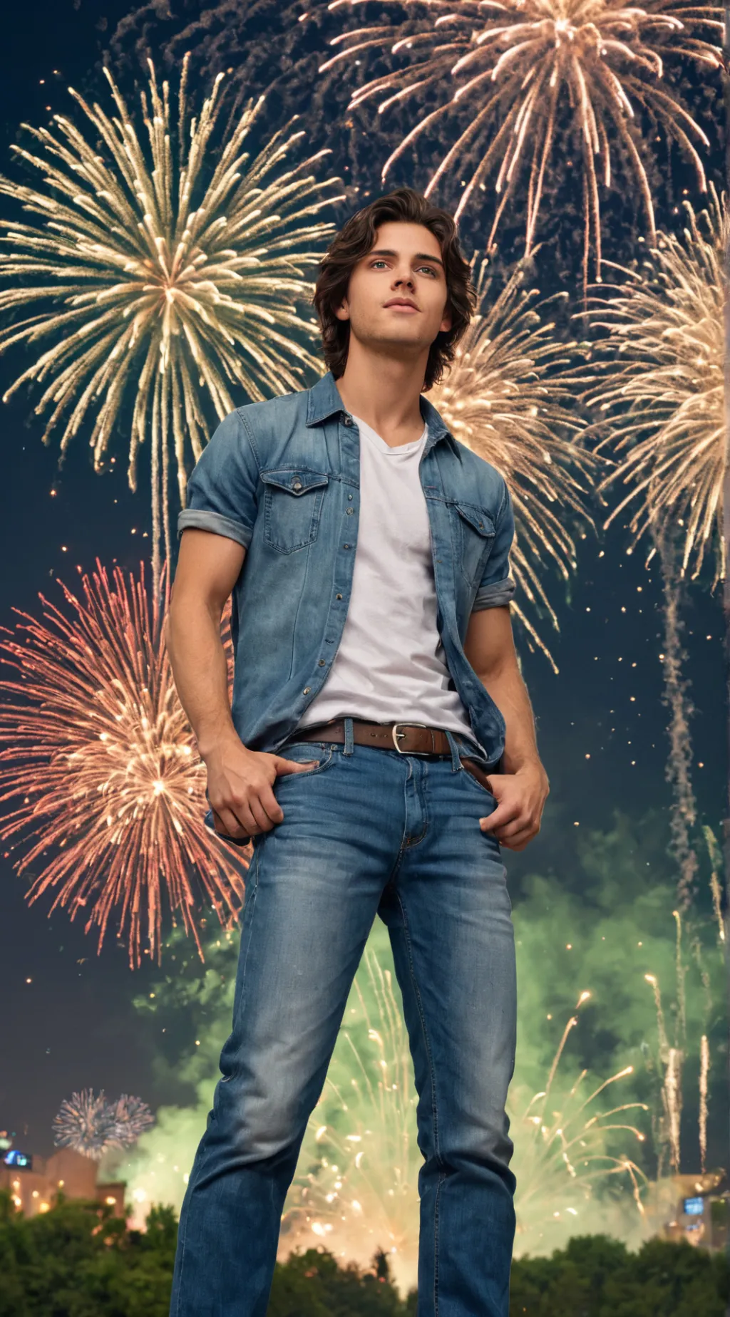 ai character: Harry background