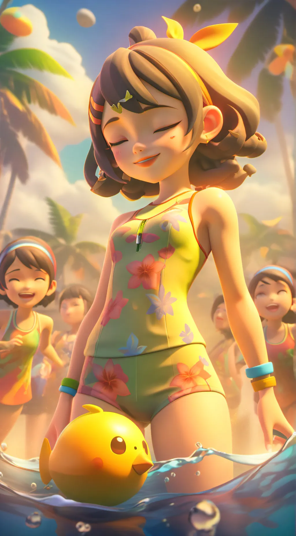 ai character: junate background