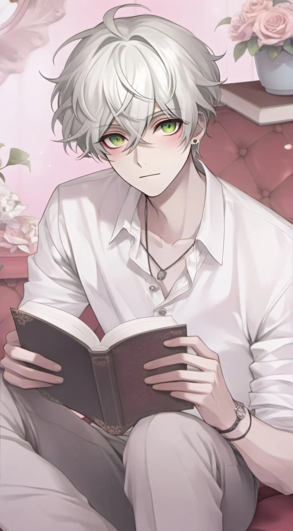ai character: Lucas  background