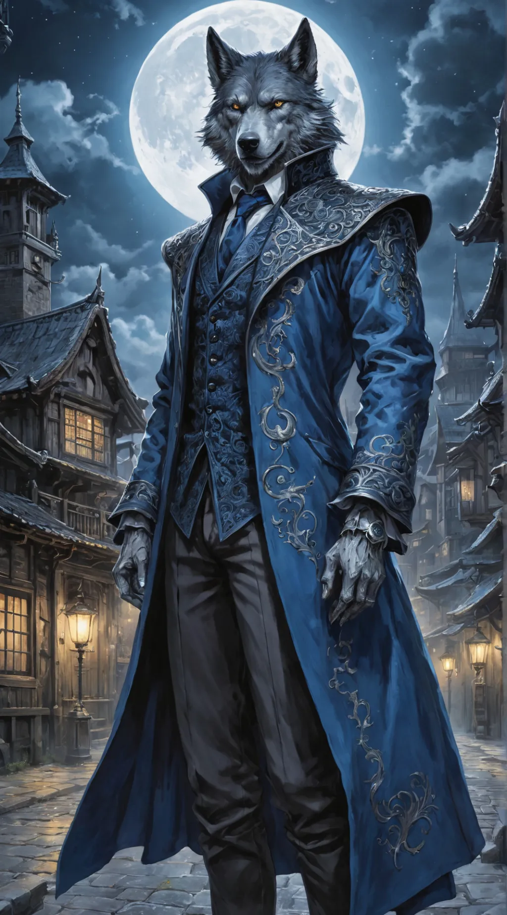 ai character: Lucien background