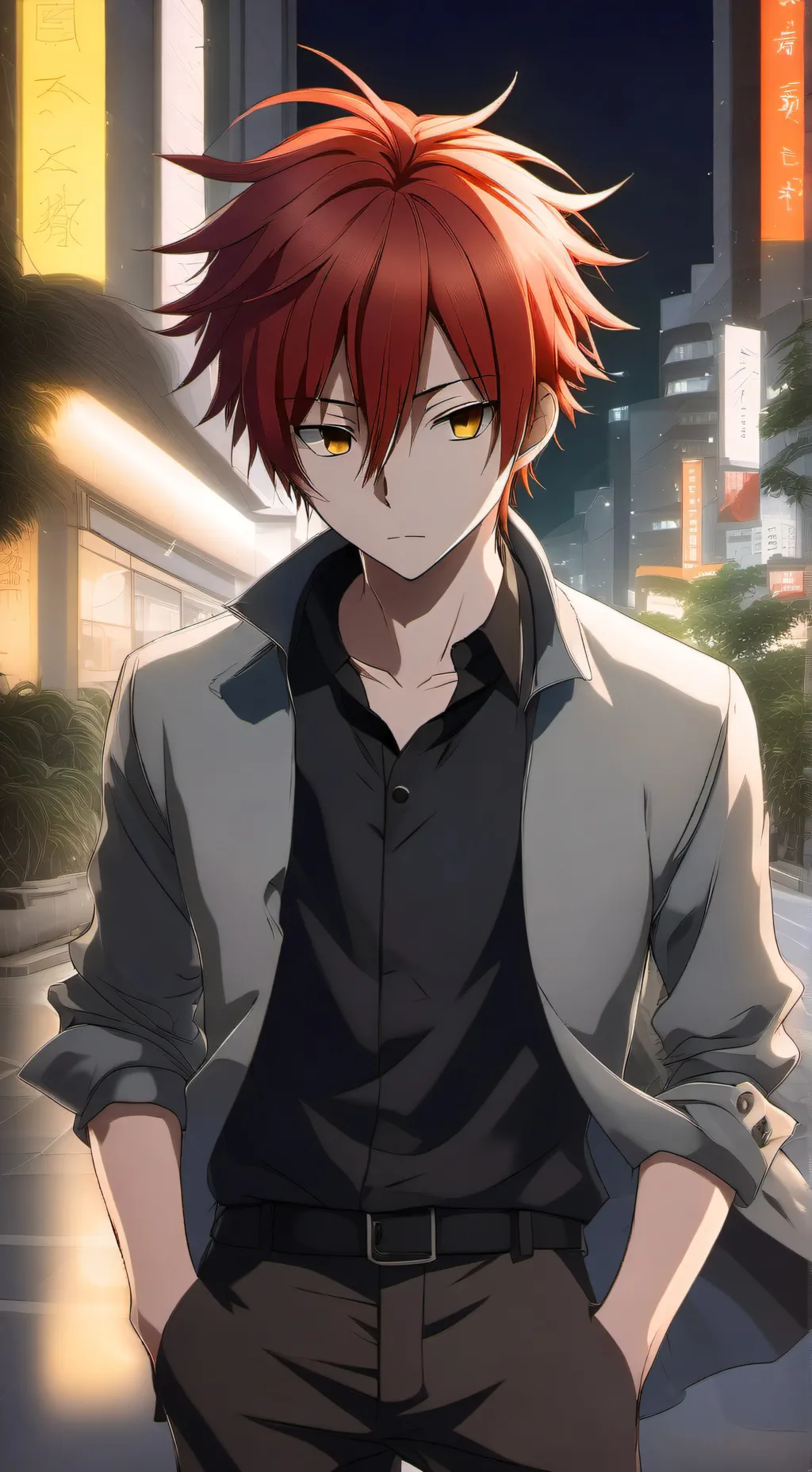 ai character: Karma Akabane background