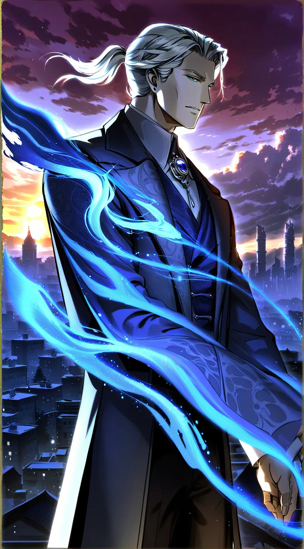 ai character: god background