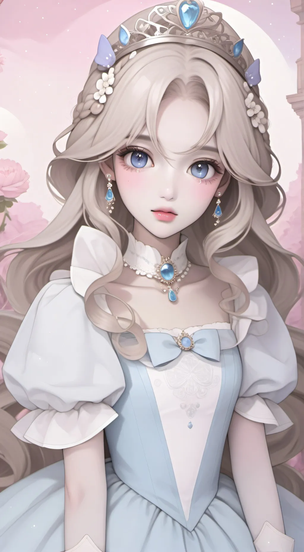 ai character: MHA royalty background