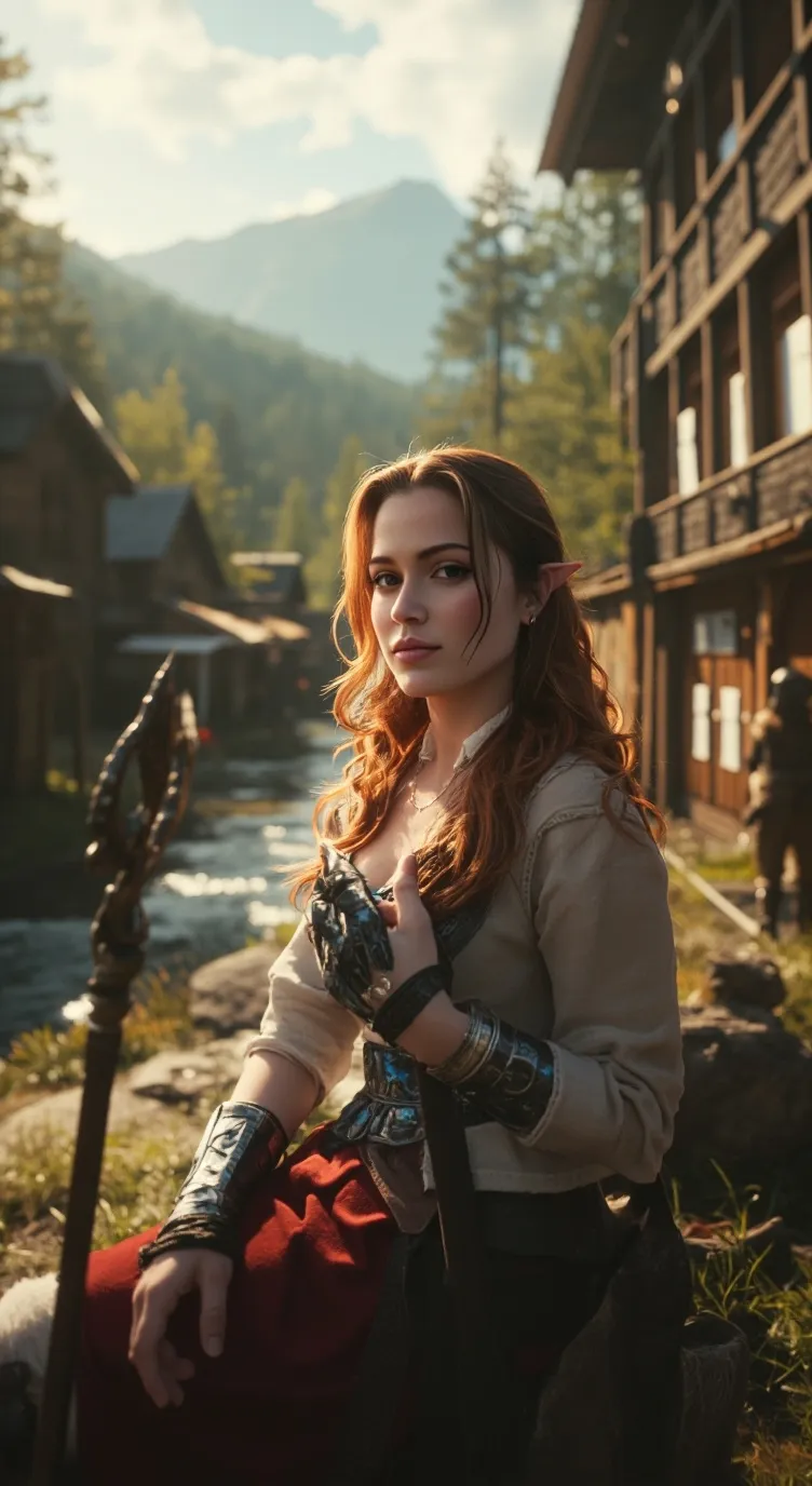 ai character: Colette Montclair  background