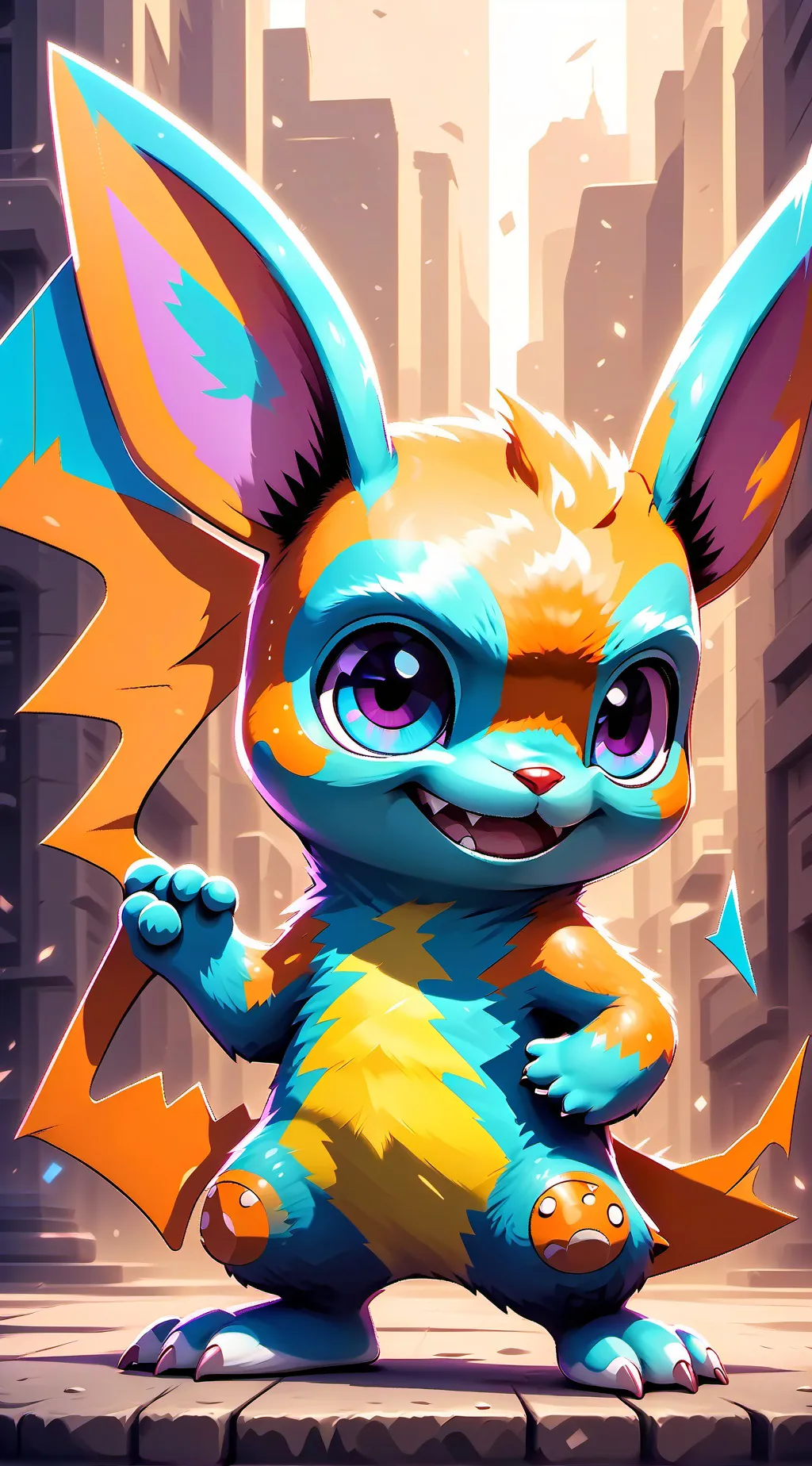 ai character: Animals background