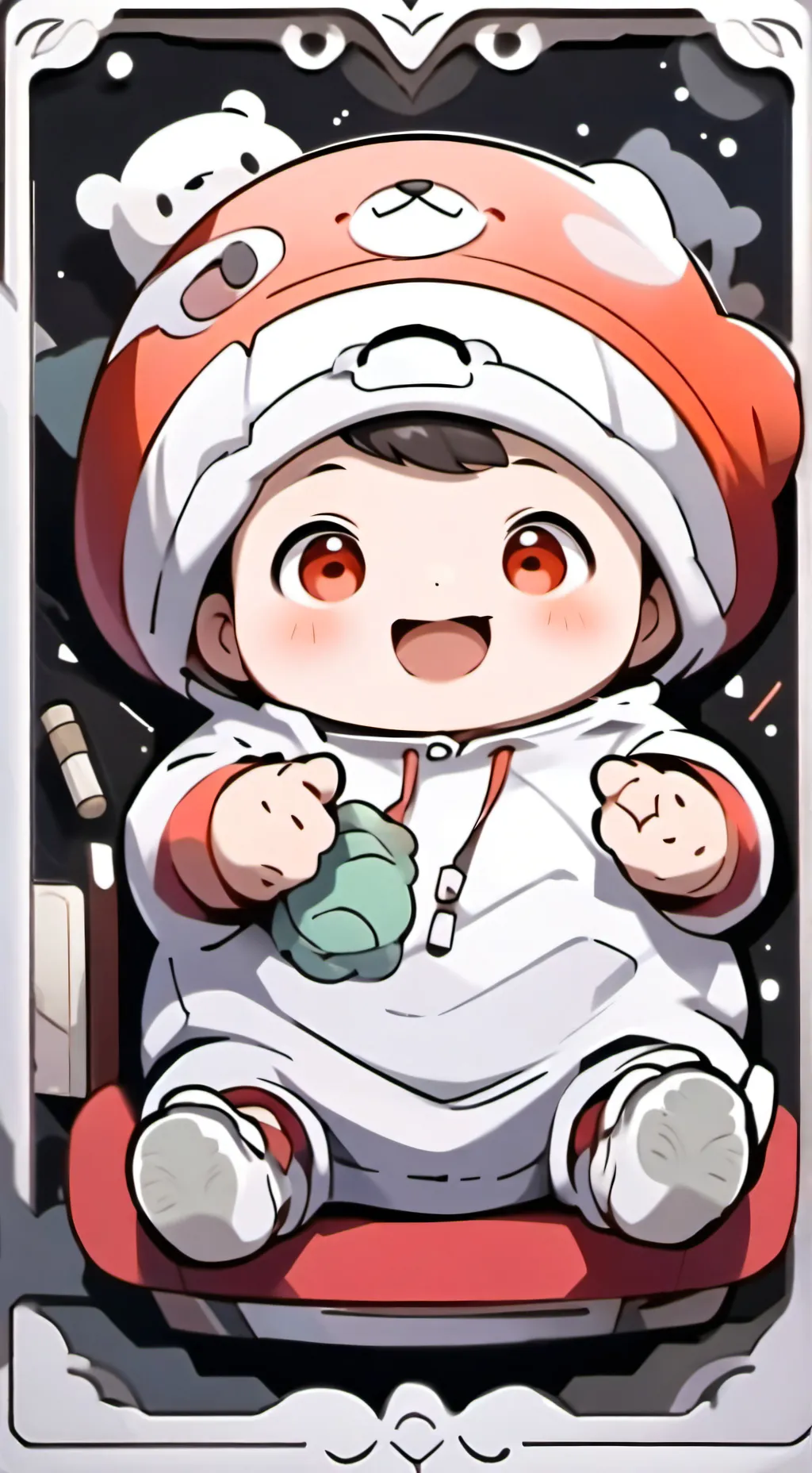 ai character: FAT BABYS background