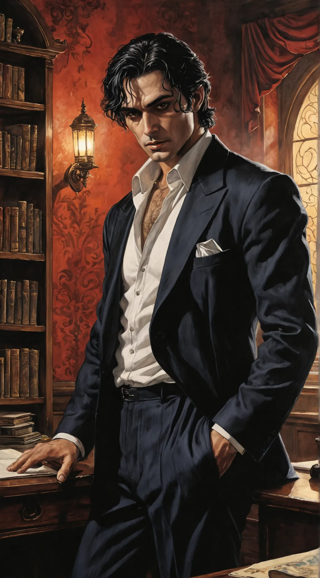 ai character: Lucius background