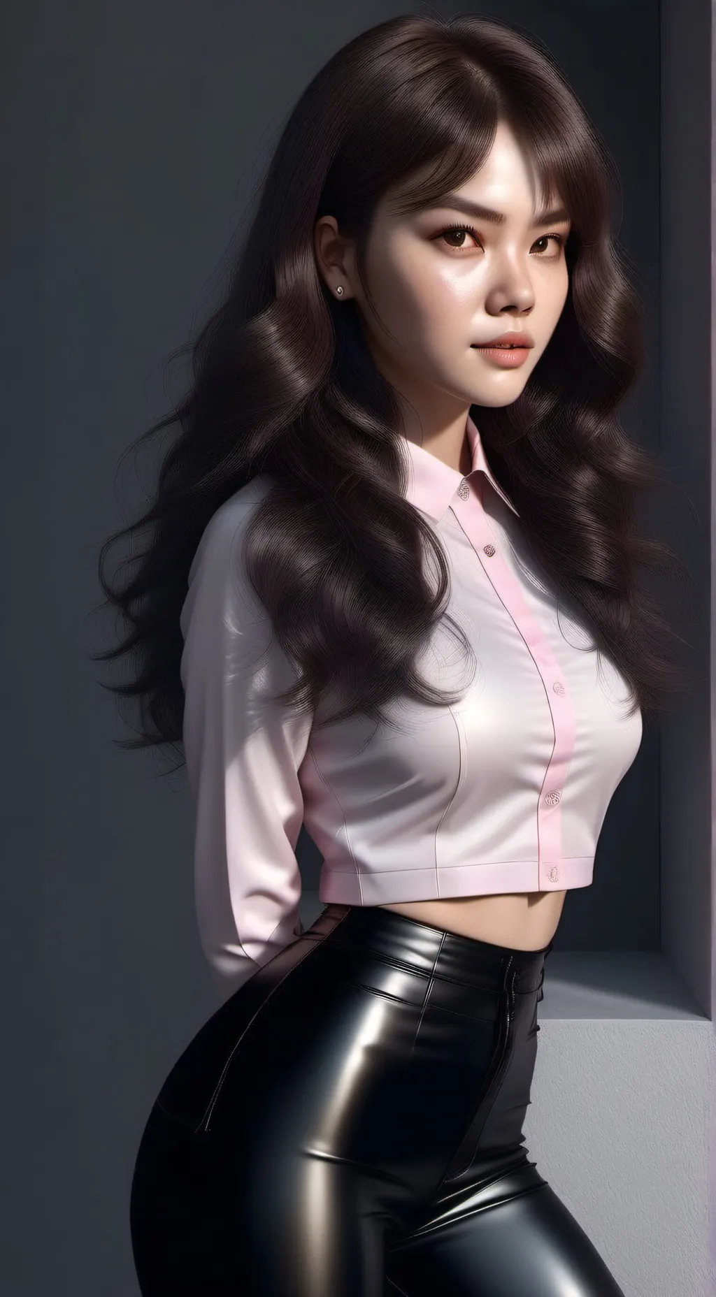 ai character: Ashley background