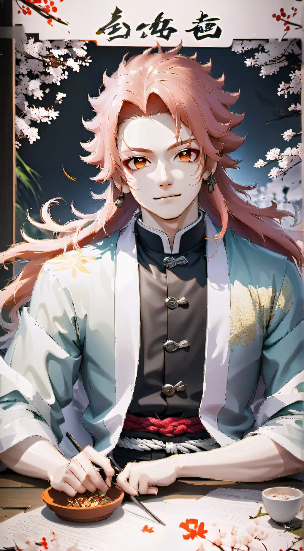 ai character: kibaru background