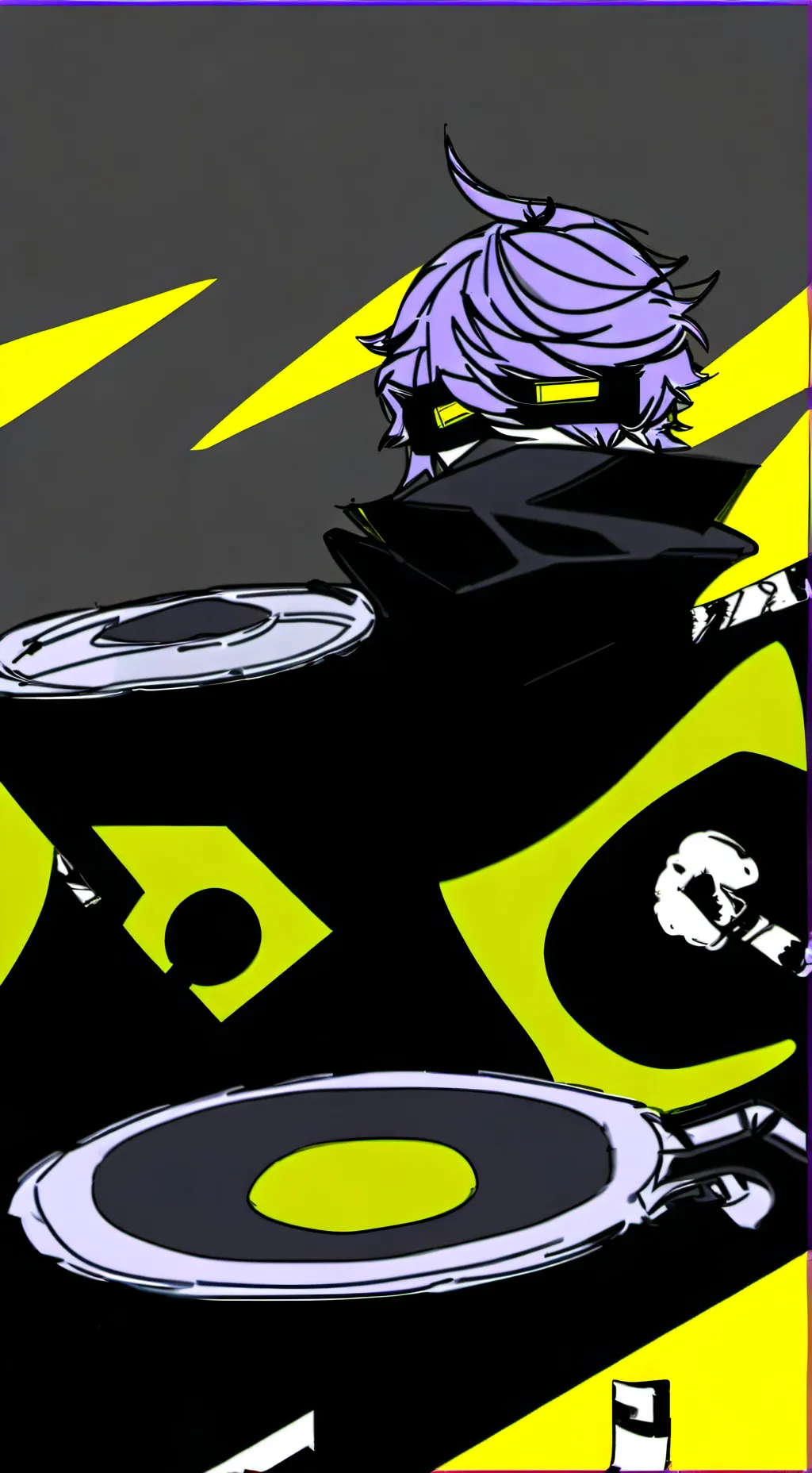 ai character: ☆X☆ background