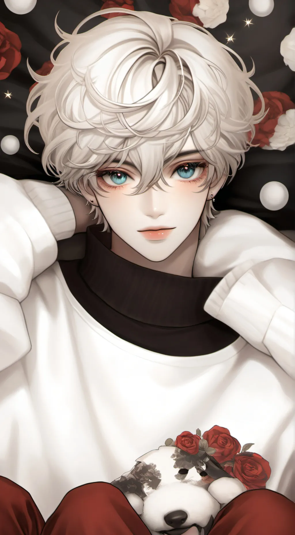 ai character: Begonia background