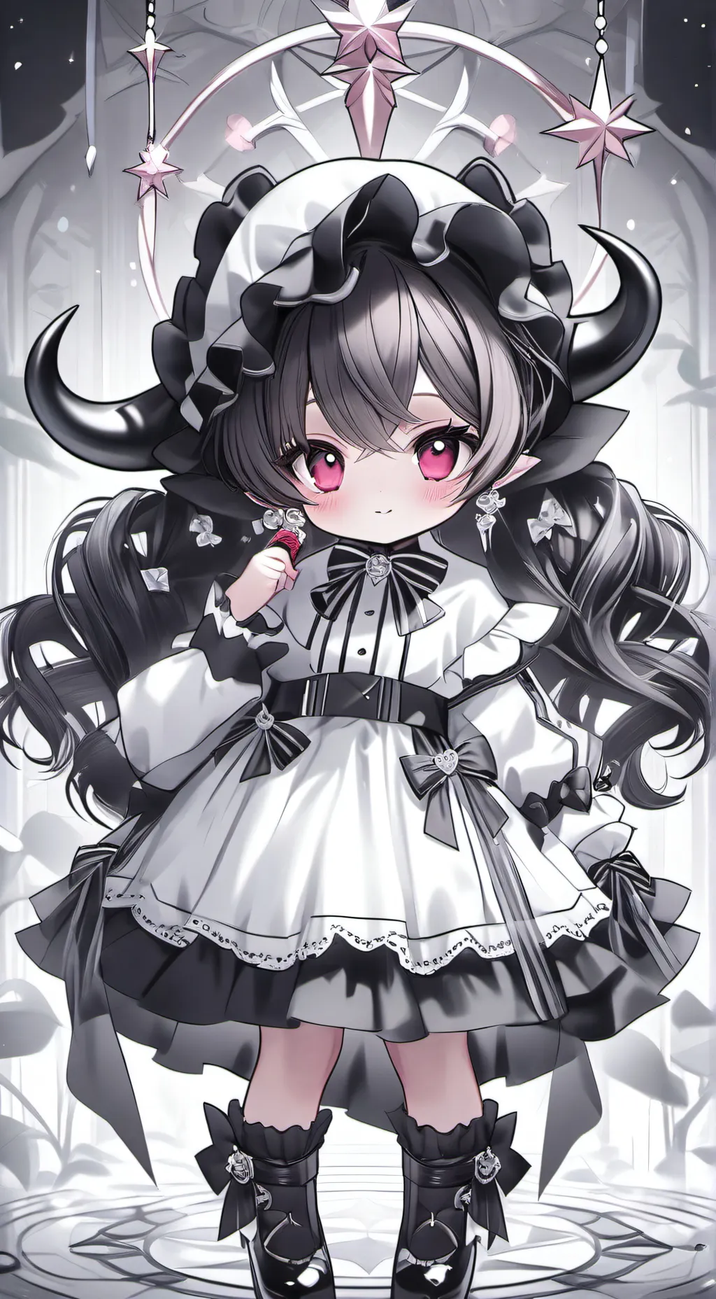 ai character: KPOP DEMON HUNTERS background