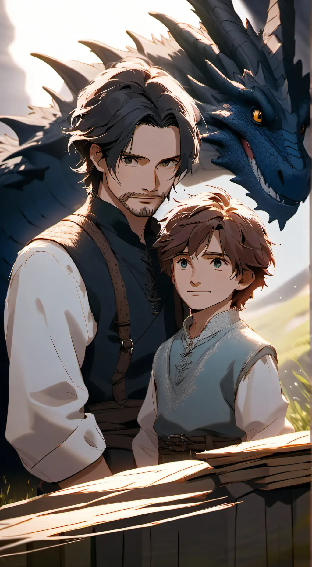 ai character: Viggo grimbornx yo background