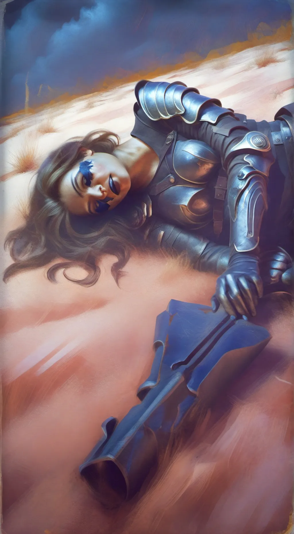 ai character: Victoria  background