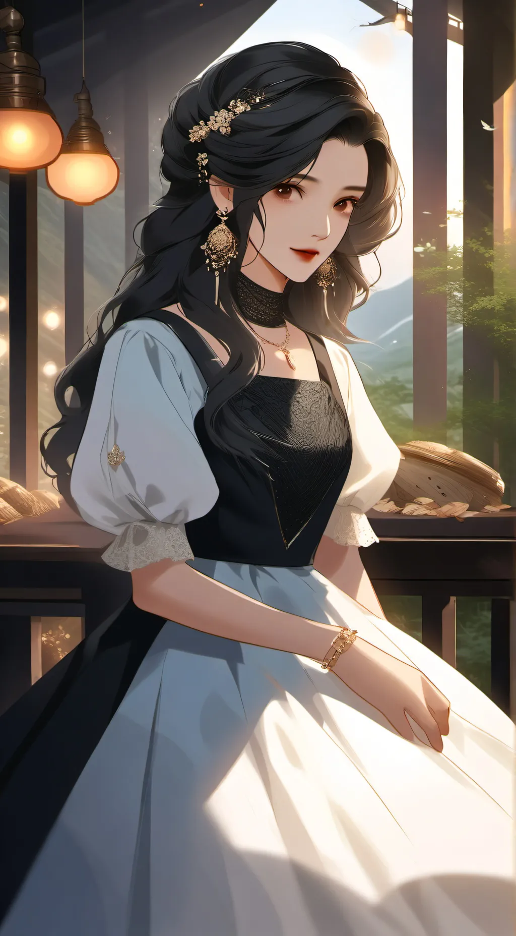 ai character: Sophia background