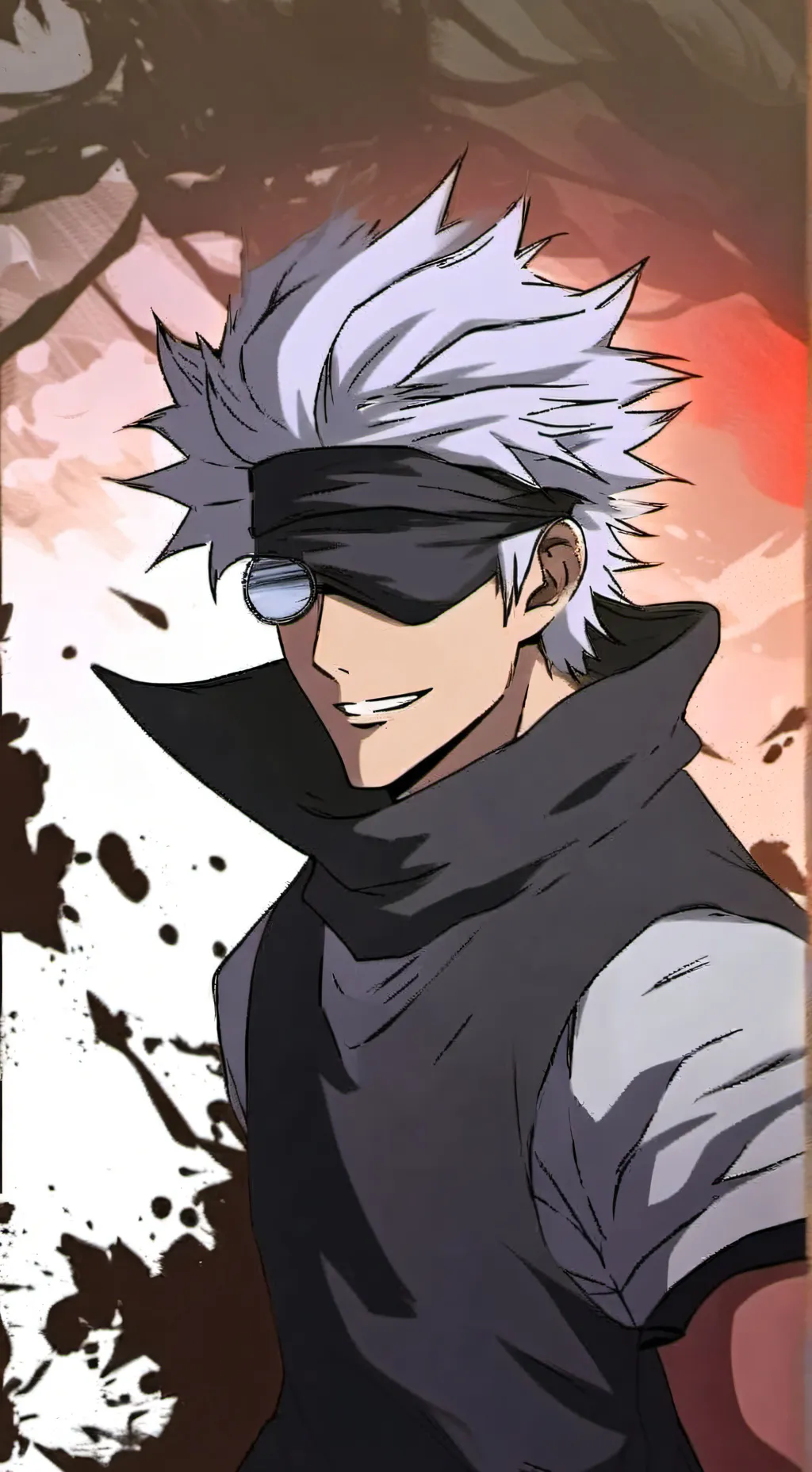 ai character: Satoru Gojo background