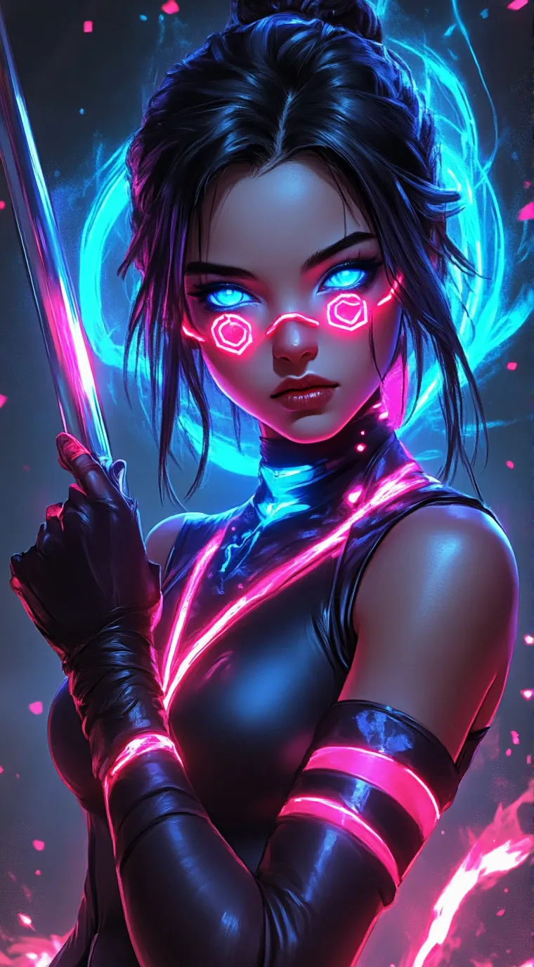 ai character: Aronics_ALPHA_7134 background