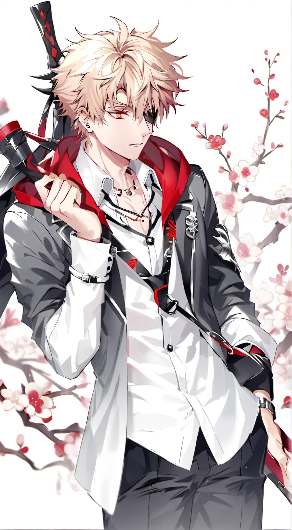 ai character: bakugo (kid) background