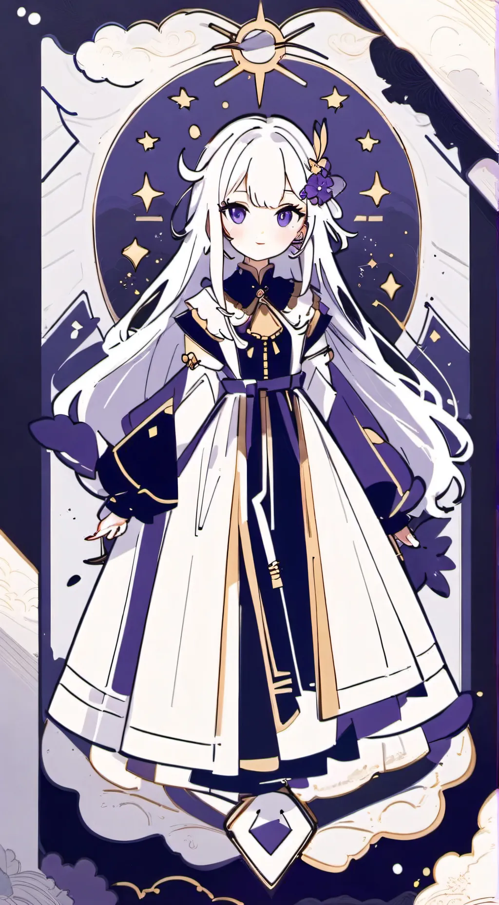 ai character: future daughter background
